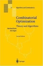 Tapa de Combinatorial optimization