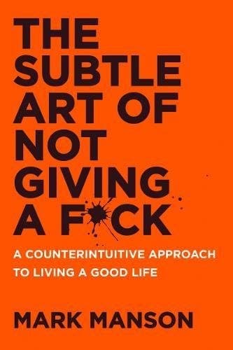 Tapa de The Subtle Art of Not Giving a F*ck