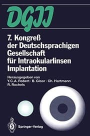 Tapa de 7. Kongreß der Deutschsprachigen Gesellschaft für Intraokularlinsen Implantation