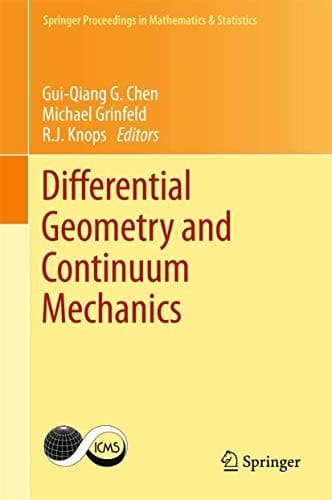 Tapa de Differential Geometry and Continuum Mechanics