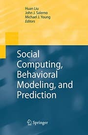 Tapa de Social Computing, Behavioral Modeling, and Prediction