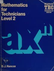 Tapa de Mathematics for technicians 2