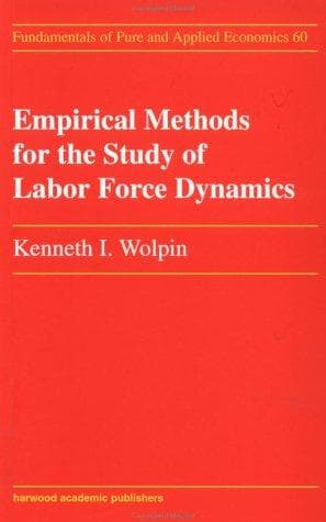 Tapa de Empirical methods for the study of labor force dynamics
