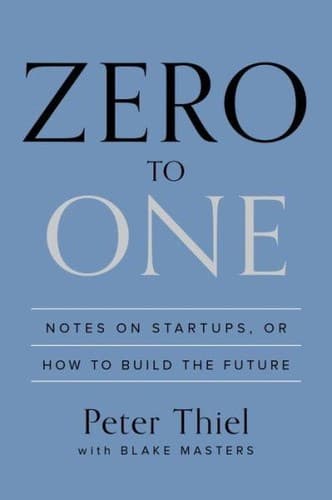 Tapa de Zero to One