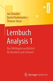 Tapa de Lernbuch Analysis 1