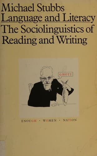 Tapa de Language and literacy