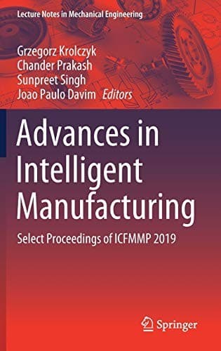 Tapa de Advances in Intelligent Manufacturing