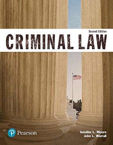 Tapa de Criminal law