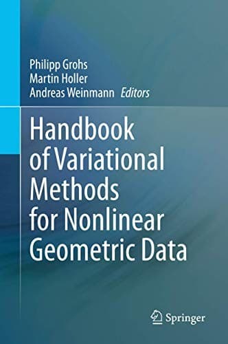 Tapa de Handbook of Variational Methods for Nonlinear Geometric Data