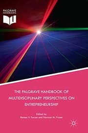 Tapa de The Palgrave Handbook of Multidisciplinary Perspectives on Entrepreneurship