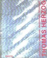Tapa de Thomas Herzog