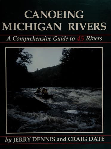Tapa de Canoeing Michigan rivers