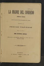 Tapa de La madre del cordero