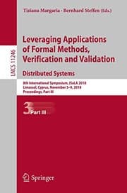 Tapa de Leveraging Applications of Formal Methods, Verification and Validation. Distributed Systems