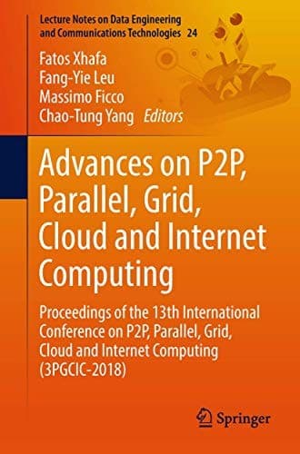 Tapa de Advances on P2P, Parallel, Grid, Cloud and Internet Computing