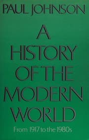 Tapa de A history of the modern world