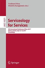 Tapa de Serviceology for Services