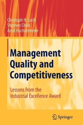 Tapa de Management Quality and Competitiveness