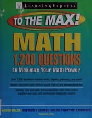 Tapa de Math to the max