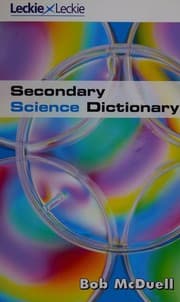 Tapa de Secondary Science Dictionary