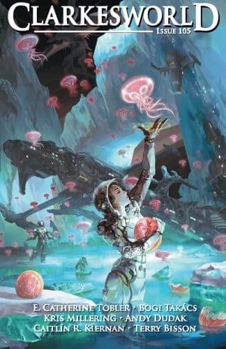 Tapa de Clarkesworld Issue 105