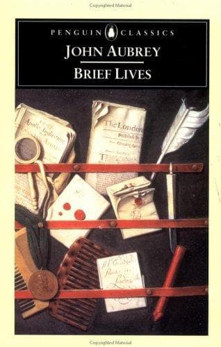 Tapa de Brief lives