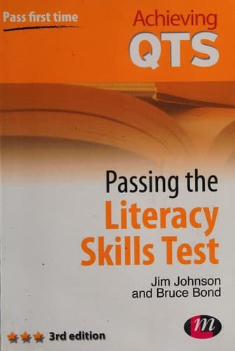 Tapa de Passing the Literacy Skills Test
