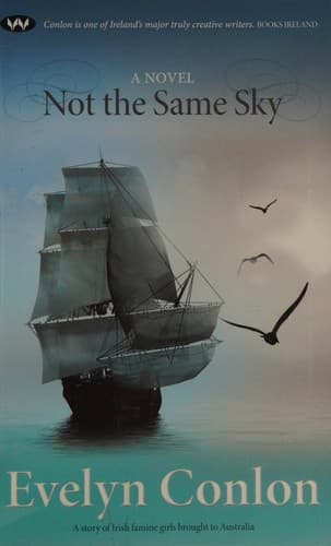 Tapa de Not the Same Sky