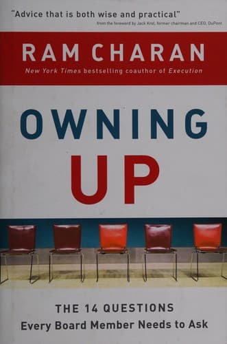 Tapa de Owning up