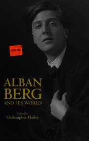 Tapa de Alban Berg and his world