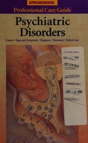 Tapa de Psychiatric disorders