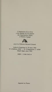 Tapa de La tyrannie de l'imprimé