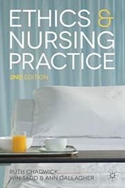 Tapa de Ethics and Nursing Practice