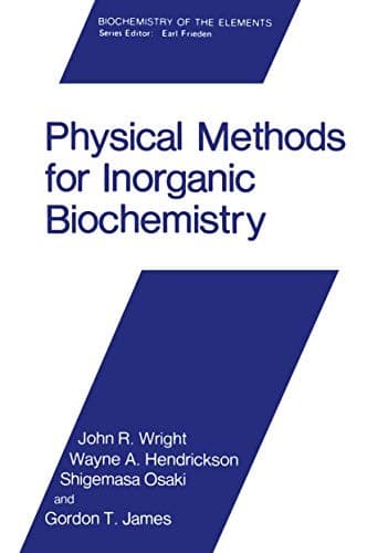 Tapa de Physical Methods for Inorganic Biochemistry