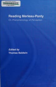 Tapa de Reading Merleau-Ponty