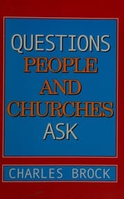 Tapa de Questions people and churches ask
