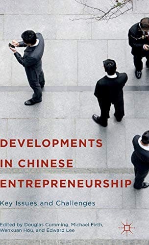 Tapa de Developments in Chinese Entrepreneurship