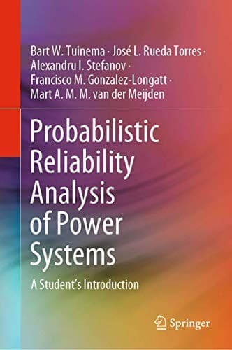 Tapa de Probabilistic Reliability Analysis of Power Systems