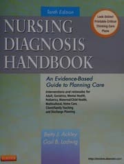 Tapa de Nursing diagnosis handbook