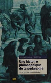 Tapa de Histoire philosophique de la pédagogie