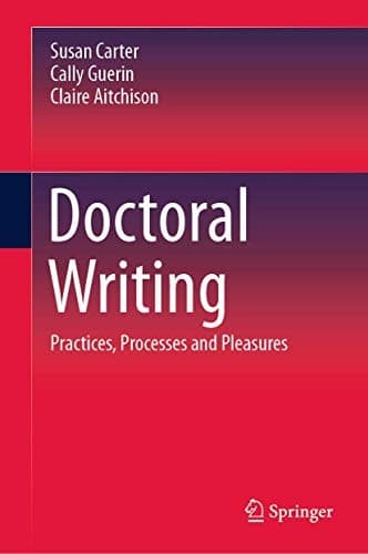 Tapa de Doctoral Writing