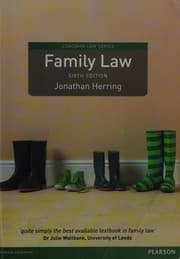 Tapa de Family Law