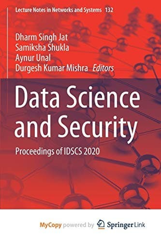 Tapa de Data Science and Security