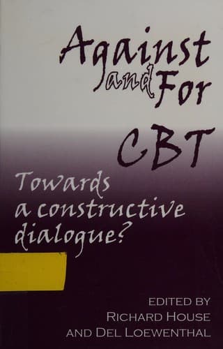 Tapa de Against and for CBT