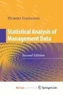 Tapa de Statistical Analysis of Management Data