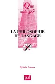Tapa de La philosophie du langage