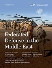 Tapa de Federated Defense in the Middle East