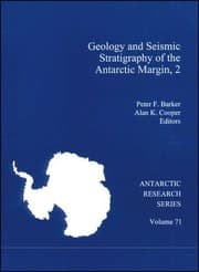 Tapa de Geology and Seismic Stratigraphy of the Antarctic Margin, 2