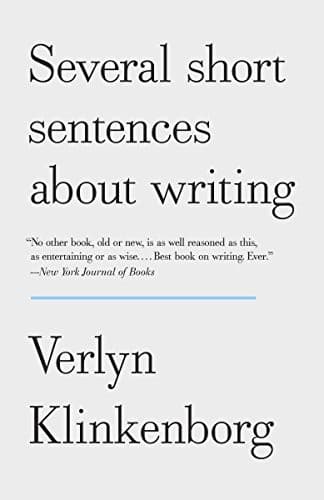 Tapa de Several Short Sentences About Writing