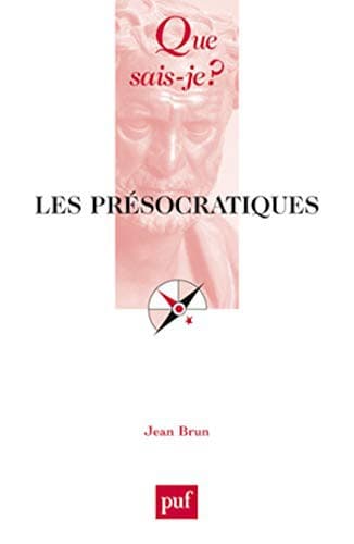 Tapa de Les Présocratiques